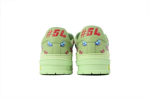 Louis Vuitton Trainer Sneaker(NFC Chip Edition)Green