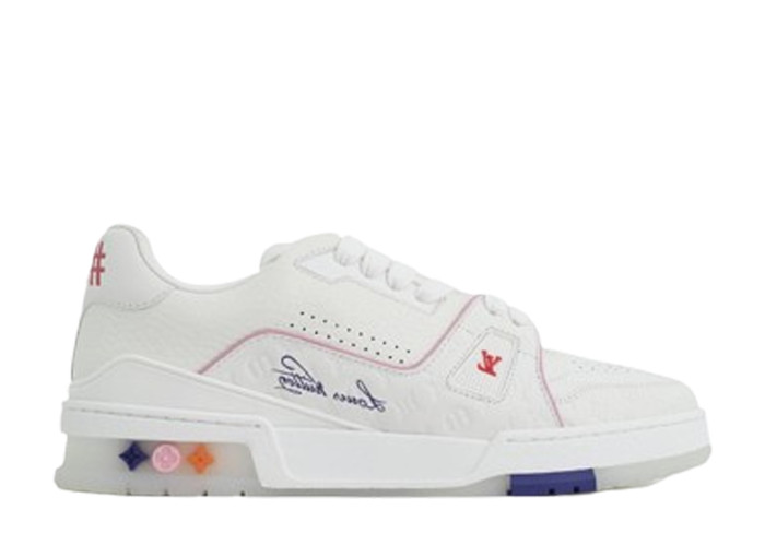 Louis Vuitton Trainer Sneaker(NFC Chip Edition)Pink