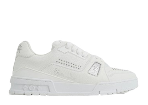 Louis Vuitton Trainer Sneaker(NFC Chip Edition)White Rivets