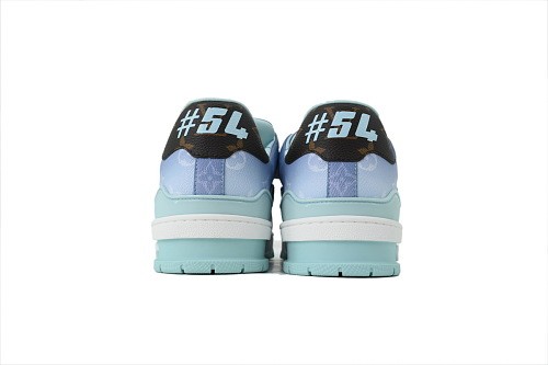 Louis Vuitton Trainer Sneaker(NFC Chip Edition)Blue