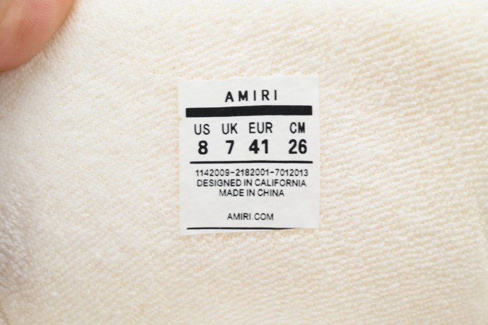 AMIRI MA-1 Alabaster