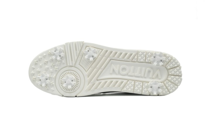 Louis Vuitton Trainer Green Checkerboard