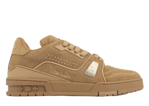 Louis Vuitton Trainer Sneaker Brown Fivets