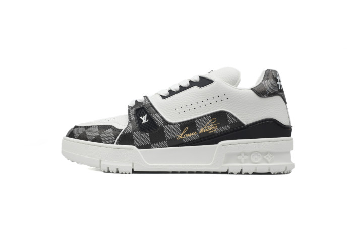 Louis Vuitton Trainer Checkerboard Black