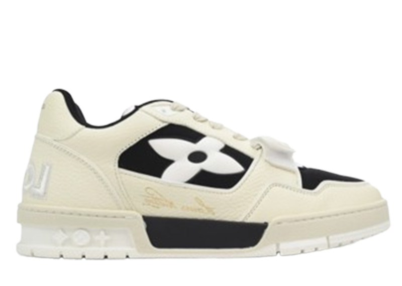 Louis Vuitton LV Trainer Cream Black