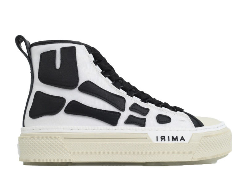 Amiri Skel Court Hi White Black