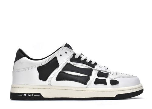 AMIRI Skel Top Low White Black