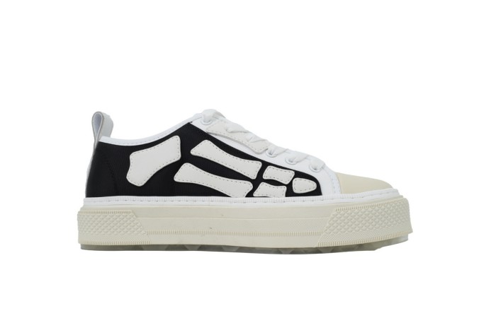 Amiri Skel Court Low Black White