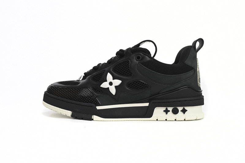 Louis Vuitton LV Skate Sneaker Black White