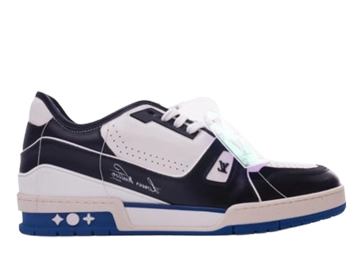 Louis Vuitton Trainer Black Blue