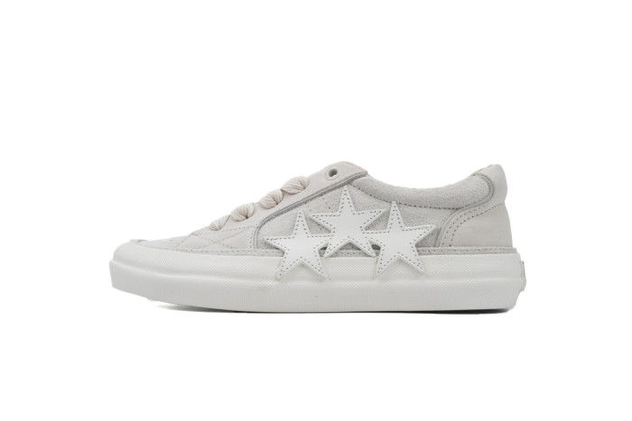 Amiri Sunset Skate Low White Grey