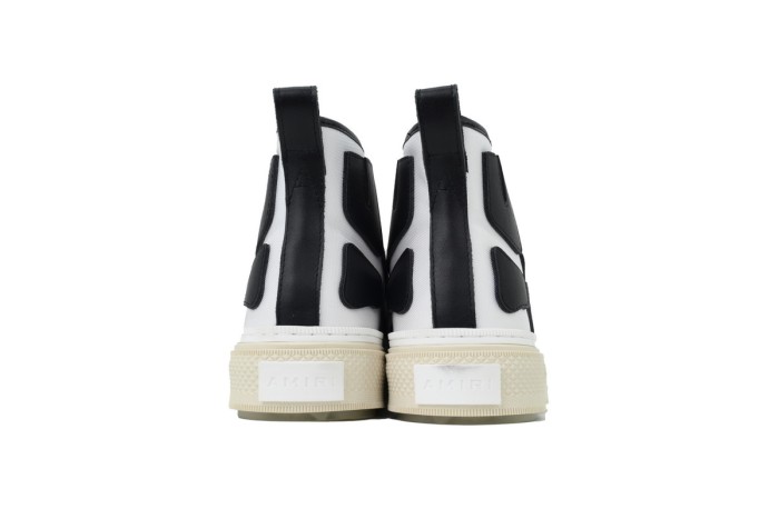 Amiri Skel Court Hi White Black