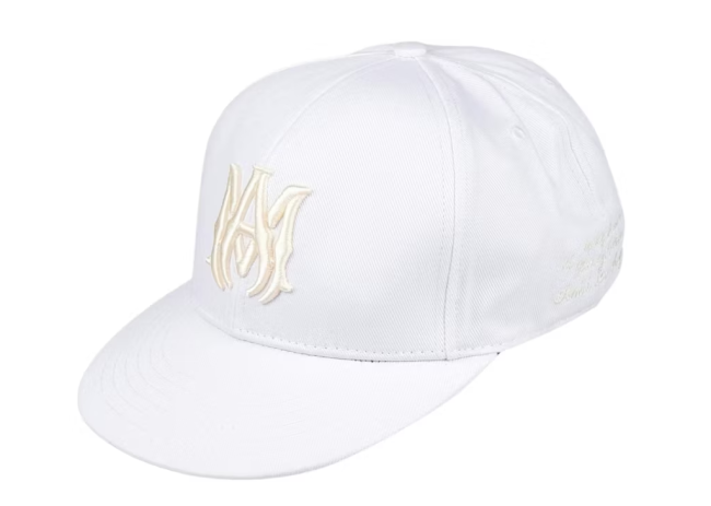 AMIRI Logo Trucker Hat Black/White