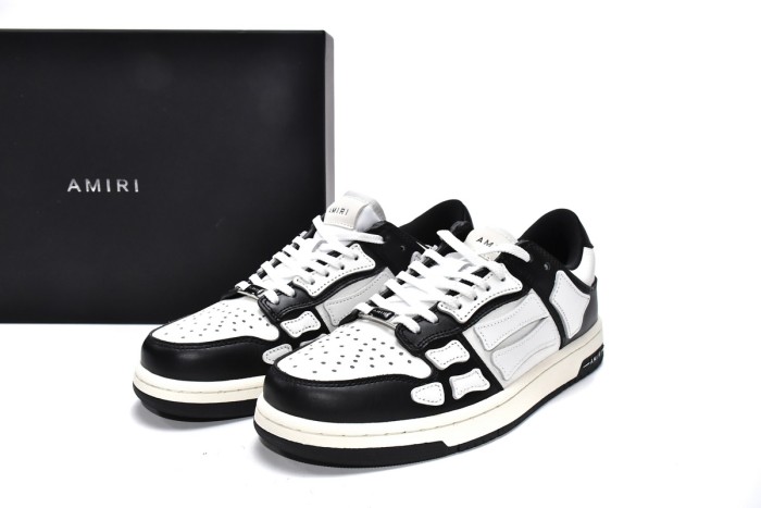 Amiri Skel Top Low 'Black White'