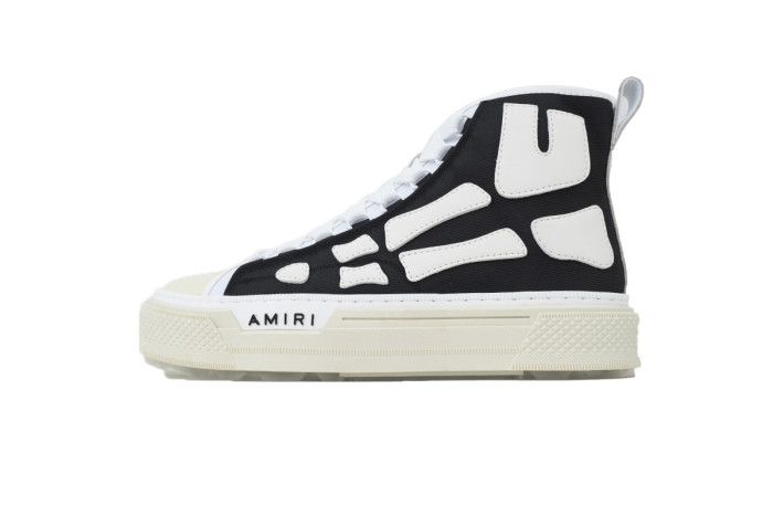 Amiri Skel Court Hi Black White