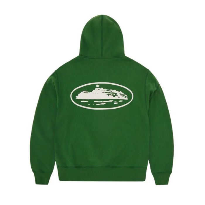 Corteiz Island Puff Print Zip Hoodie