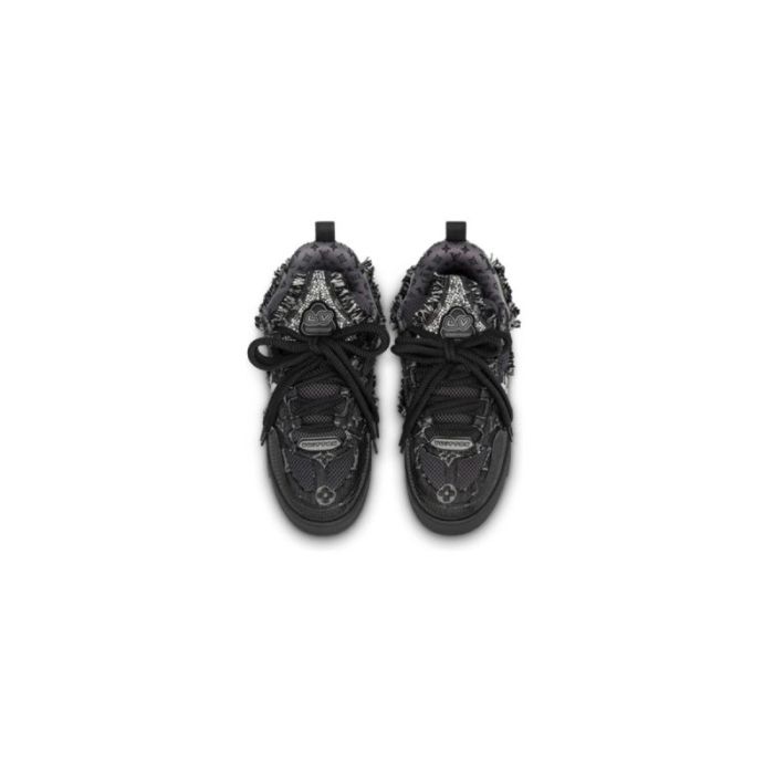 Louis Vuitton LV Skate Sneaker Black Swarovski Monogran