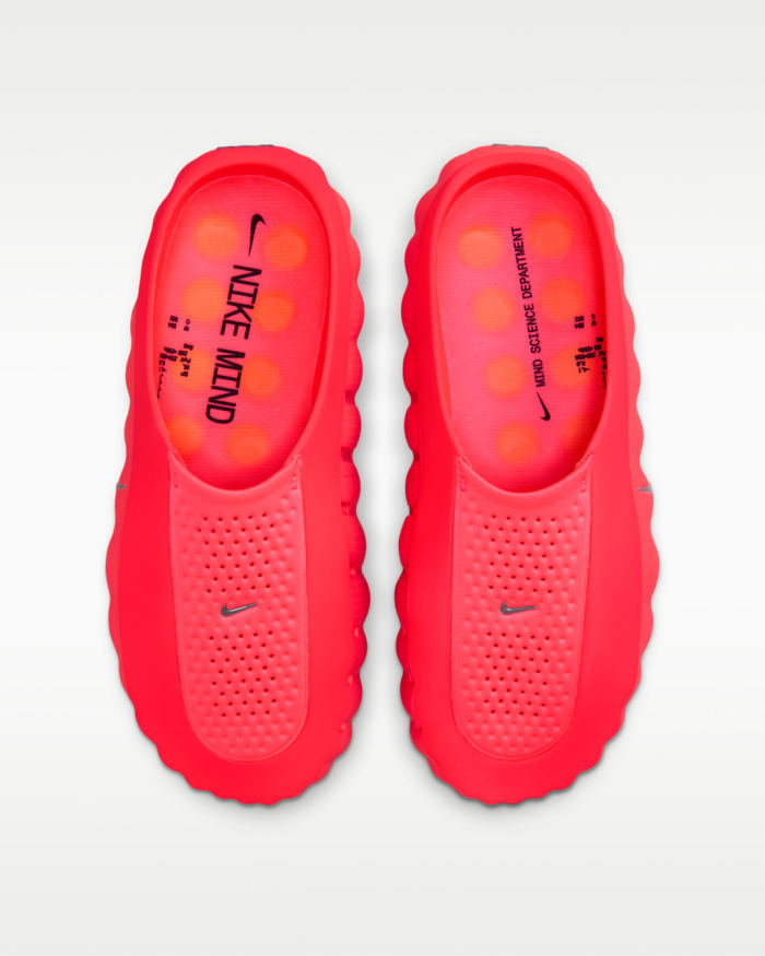 Nike Mind 001 Slide Solar Red