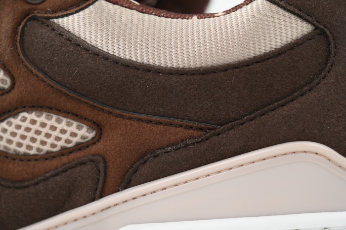 Lou1s Vuitt0n Skate White Brown