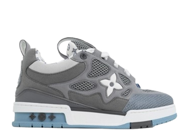 Lou1s Vuitt0n Skate Light Gray Blue