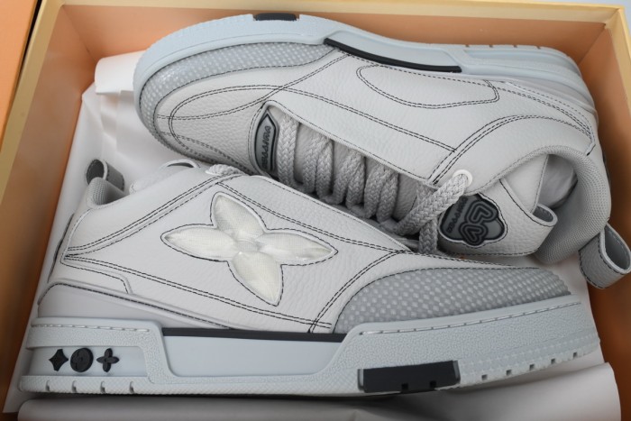 Lou1s Vuitt0n Skate Sneaker Gray