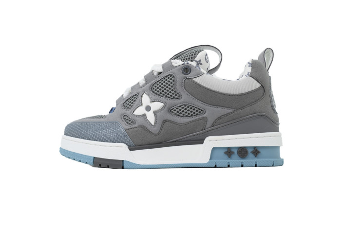 Lou1s Vuitt0n Skate Light Gray Blue