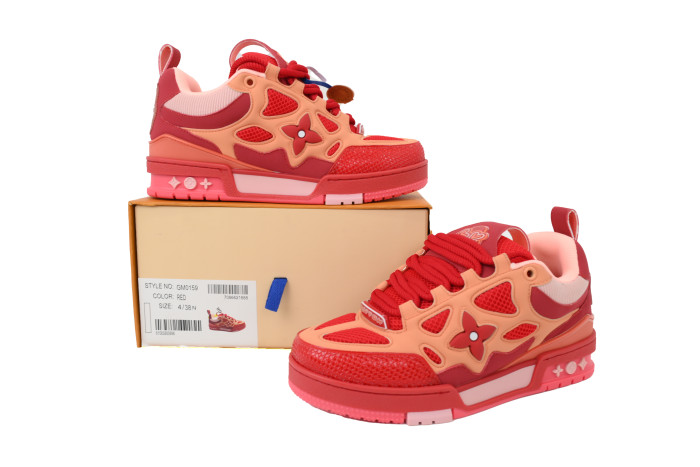 Lou1s Vuitt0n Skate Red