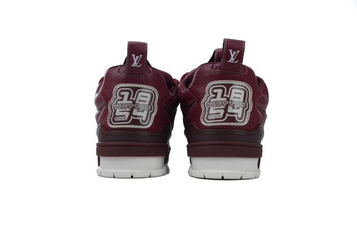 Lou1s Vuitt0n Skate Sneaker Bordeaux Red