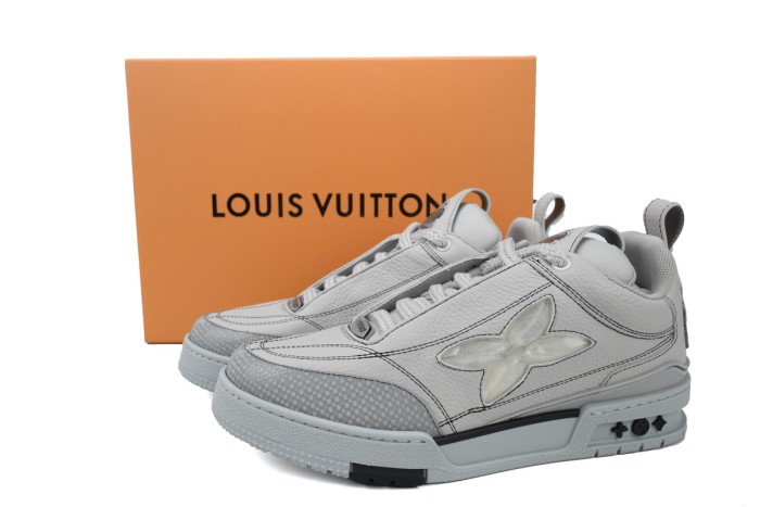 Lou1s Vuitt0n Skate Sneaker Gray
