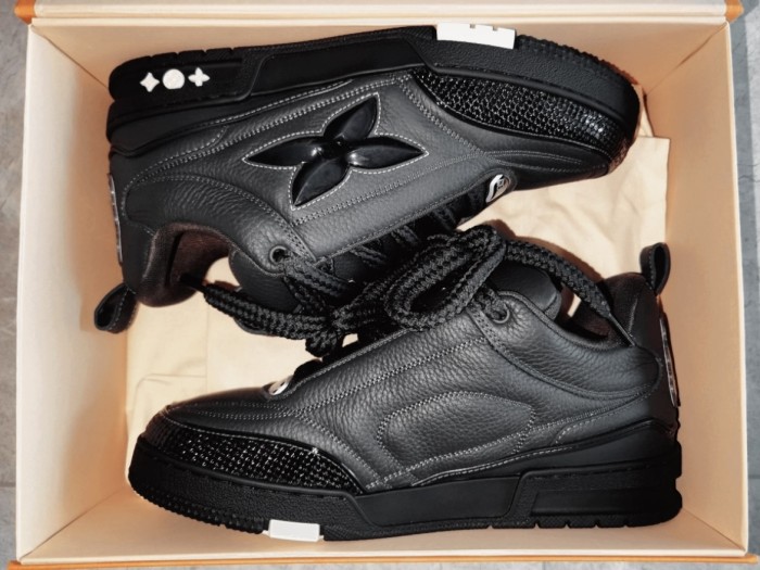 Lou1s Vuitt0n Skate Sneaker Black