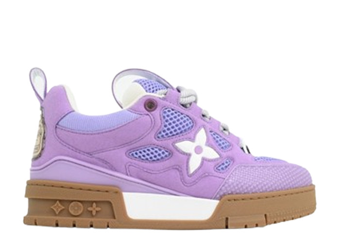 Lou1s Vuitt0n Skate Purple and White