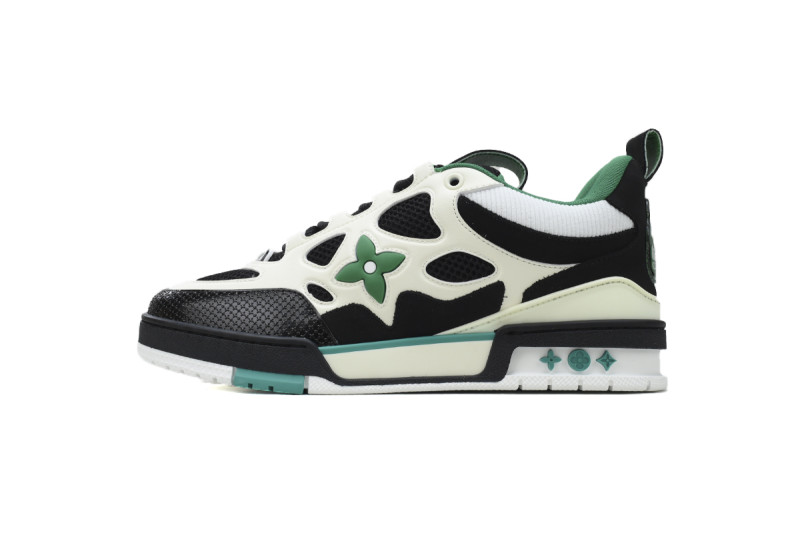 Lou1s Vuitt0n Skate Sneaker Black Green
