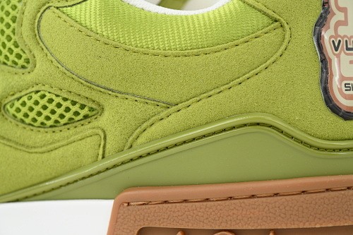 Lou1s Vuitt0n Skate Green White