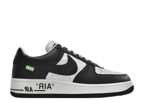 Lou1s Vuitt0n x Nike Air Force 1 Black White