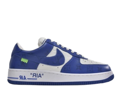 Lo1is Vuitt0n x Nike Air Force 1 White Blue