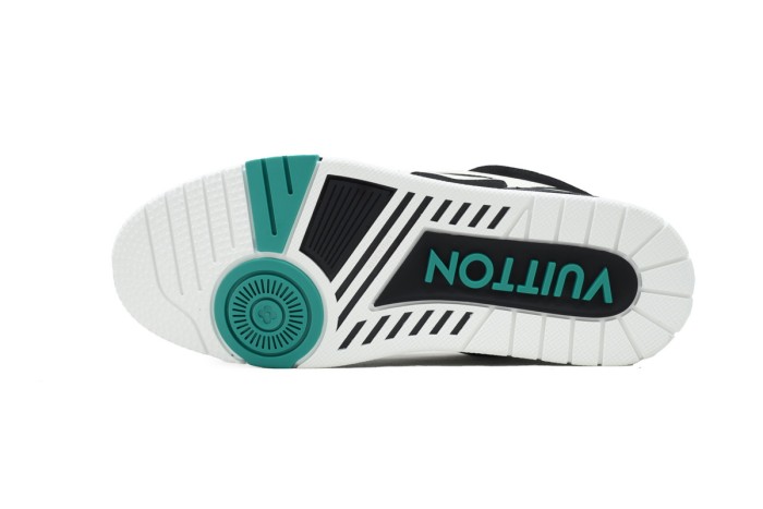 Lou1s Vuitt0n Skate Sneaker Black Green