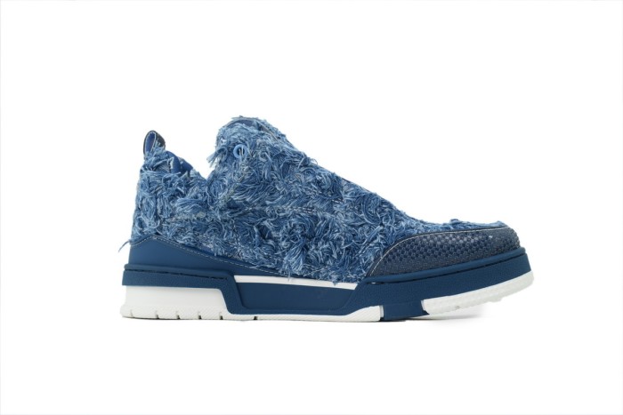 Lou1s Vuitt0n Skate Plum Blossom Diamond Blue