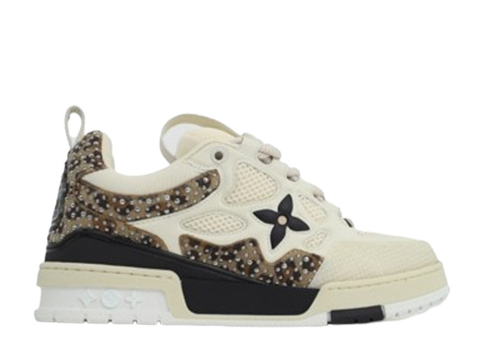 Lou1s Vuitt0n Skate White Coffee Diamond
