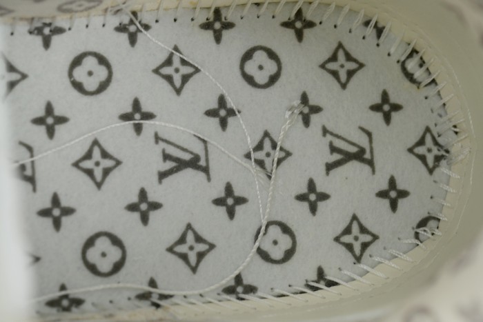 Lou1s Vuitt0n Skate Sneaker All White