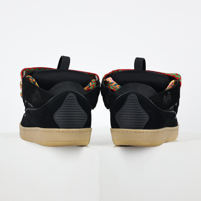Lanvin Leather Curb Black Gum