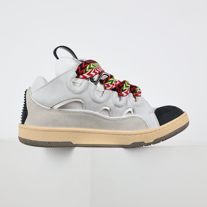 Lanvin Leather Curb White
