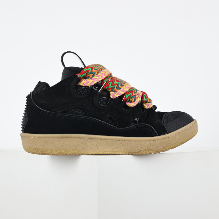 Lanvin Leather Curb Black Gum