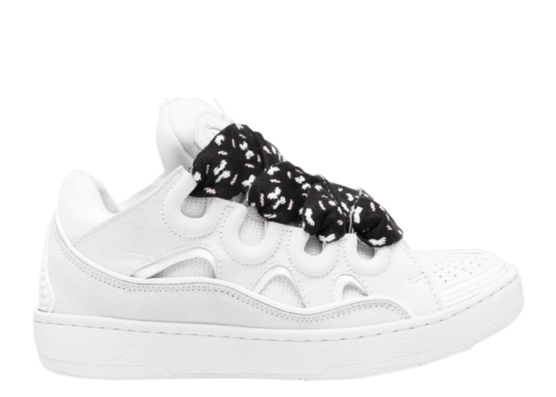 Lanvin Wmns Curb Sneakers 'White Black'