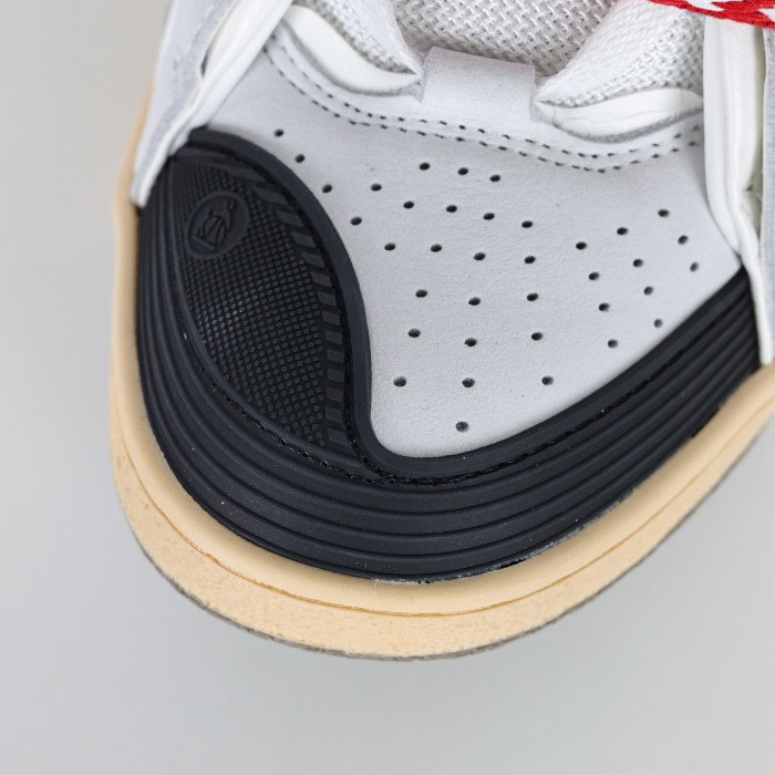 Lanvin Leather Curb White