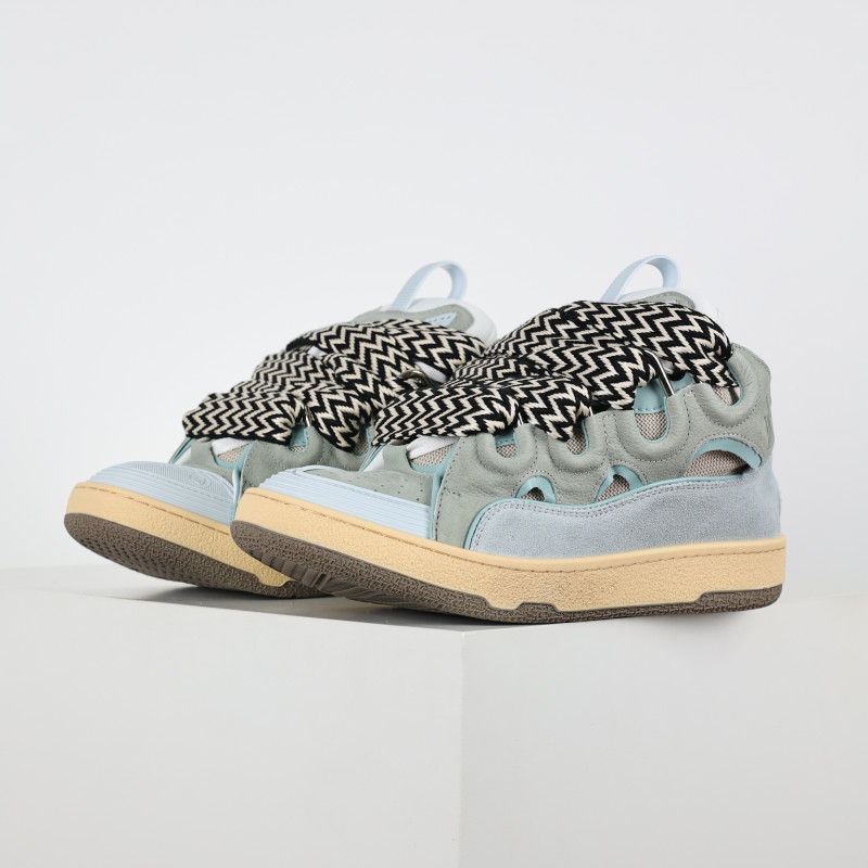 Lanvin Wmns Curb Sneakers 'Light Blue'