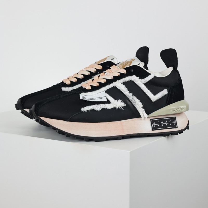 XVESSE7 x L@NVIN Mesh Bumper Sneakers Black