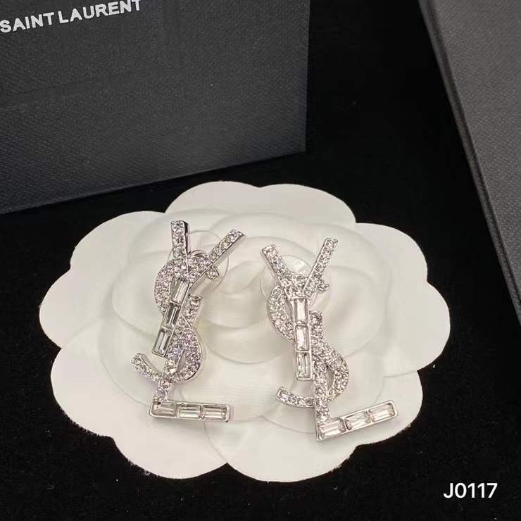 ysl stud earrings