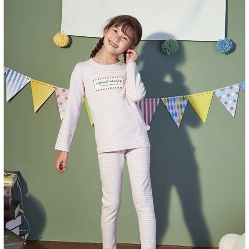 Korean kids pajamas set kids pajamas sleepwear soft autumn&spring kids pajamas  AL10996