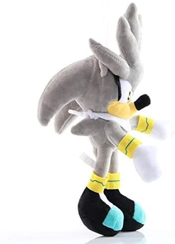 Plush Toy 30cm 11.8  Silver Sonic Plush Super Sonic The Hedgehog Plush Toy Sonic Toys Sonic Tails Knuckles Shadow Stuffed Dolls Keychain