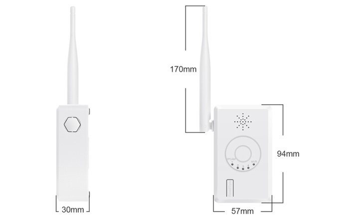 WiFi Range Extender for Misecu Wireless WiFi Security Camera System